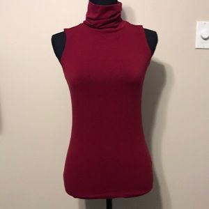 Sleeveless Turtleneck